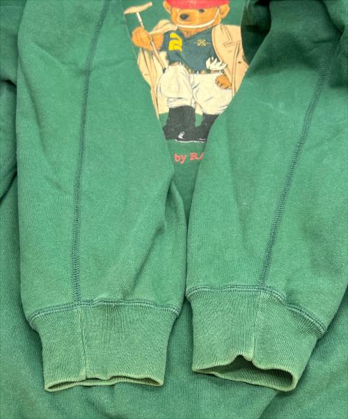 POLO RALPH LAUREN（ポロ・ラルフローレン）POLO RALPH LAUREN (ポロ・ラルフローレン) スウェット グリーン サイズ:XLの古着・服飾アイテム