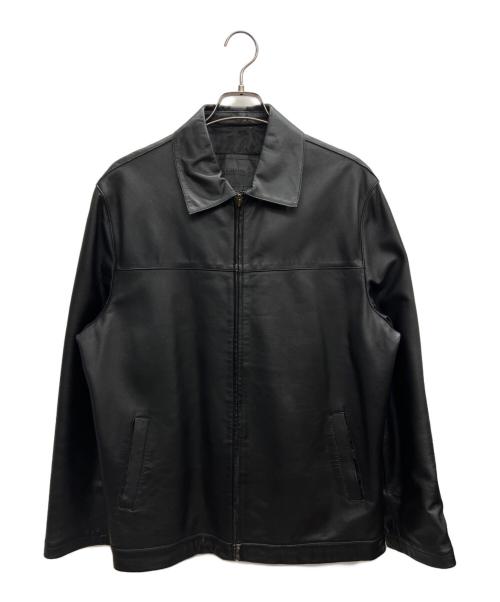NAUTICA（ノーティカ）NAUTICA (ノーティカ) レザージャケット ブラック サイズ:XXLの古着・服飾アイテム