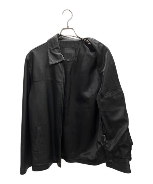 NAUTICA（ノーティカ）NAUTICA (ノーティカ) レザージャケット ブラック サイズ:XXLの古着・服飾アイテム