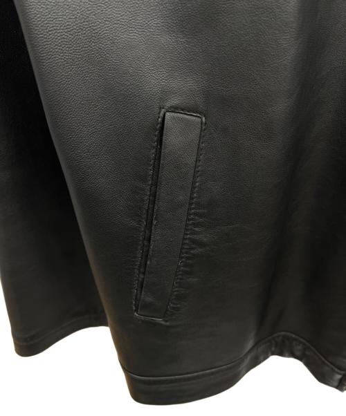 NAUTICA（ノーティカ）NAUTICA (ノーティカ) レザージャケット ブラック サイズ:XXLの古着・服飾アイテム