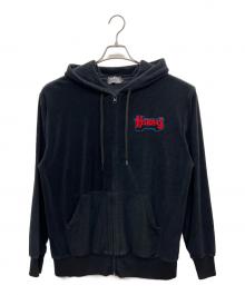 Hysteric Glamour（ヒステリックグラマー）の古着「ジップパーカー」｜ブラック