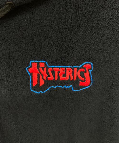Hysteric Glamour（ヒステリックグラマー）Hysteric Glamour (ヒステリックグラマー) ジップパーカー ブラック サイズ:Lの古着・服飾アイテム