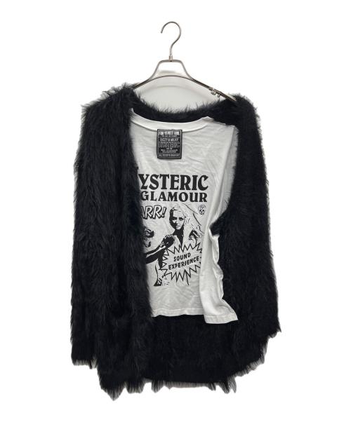 Hysteric Glamour（ヒステリックグラマー）Hysteric Glamour (ヒステリックグラマー) 厚手カーディガン ブラック サイズ:Freeの古着・服飾アイテム