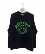 Hysteric Glamourヒステリックグラマー）の古着「スウェット」｜ブラック