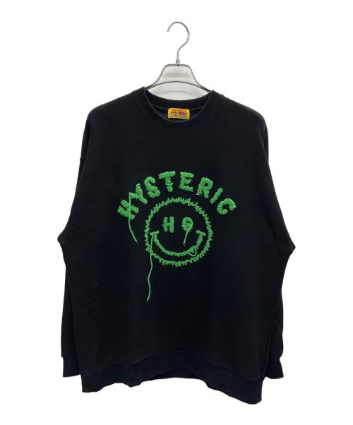 Hysteric Glamour（ヒステリックグラマー）Hysteric Glamour (ヒステリックグラマー) スウェット ブラック サイズ:Freeの古着・服飾アイテム