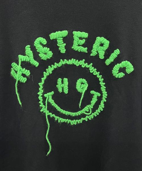 Hysteric Glamour（ヒステリックグラマー）Hysteric Glamour (ヒステリックグラマー) スウェット ブラック サイズ:Freeの古着・服飾アイテム