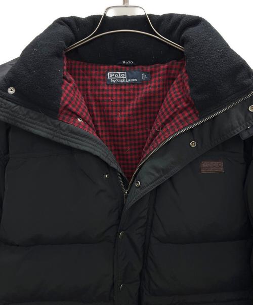 POLO RALPH LAUREN（ポロ・ラルフローレン）POLO RALPH LAUREN (ポロ・ラルフローレン) ダウンジャケット ブラック サイズ:Lの古着・服飾アイテム