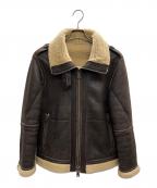 BURBERRY BLACK LABELバーバリーブラックレーベル）の古着「B-3フライトジャケット」｜ブラウン