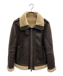 BURBERRY BLACK LABEL（バーバリーブラックレーベル）の古着「B-3フライトジャケット」｜ブラウン