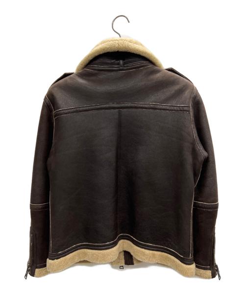 BURBERRY BLACK LABEL（バーバリーブラックレーベル）BURBERRY BLACK LABEL (バーバリーブラックレーベル) B-3フライトジャケット ブラウン サイズ:Mの古着・服飾アイテム