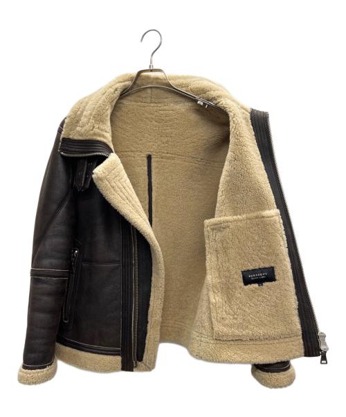 BURBERRY BLACK LABEL（バーバリーブラックレーベル）BURBERRY BLACK LABEL (バーバリーブラックレーベル) B-3フライトジャケット ブラウン サイズ:Mの古着・服飾アイテム