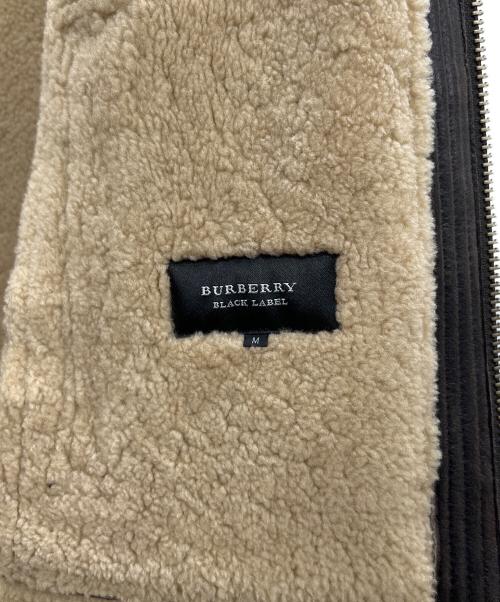 BURBERRY BLACK LABEL（バーバリーブラックレーベル）BURBERRY BLACK LABEL (バーバリーブラックレーベル) B-3フライトジャケット ブラウン サイズ:Mの古着・服飾アイテム