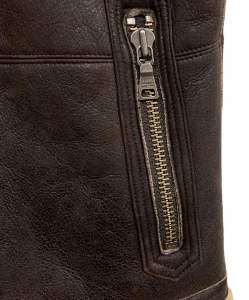 BURBERRY BLACK LABEL（バーバリーブラックレーベル）BURBERRY BLACK LABEL (バーバリーブラックレーベル) B-3フライトジャケット ブラウン サイズ:Mの古着・服飾アイテム