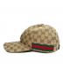 GUCCI (グッチ) キャップ GGキャンバス ベージュ サイズ:XL：19000円