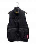 Hysteric Glamourヒステリックグラマー）の古着「中綿ベスト」｜ブラック
