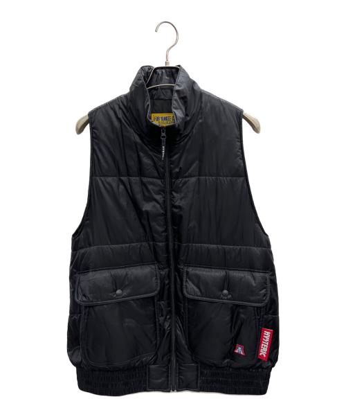 Hysteric Glamour（ヒステリックグラマー）Hysteric Glamour (ヒステリックグラマー) 中綿ベスト ブラック サイズ:Freeの古着・服飾アイテム