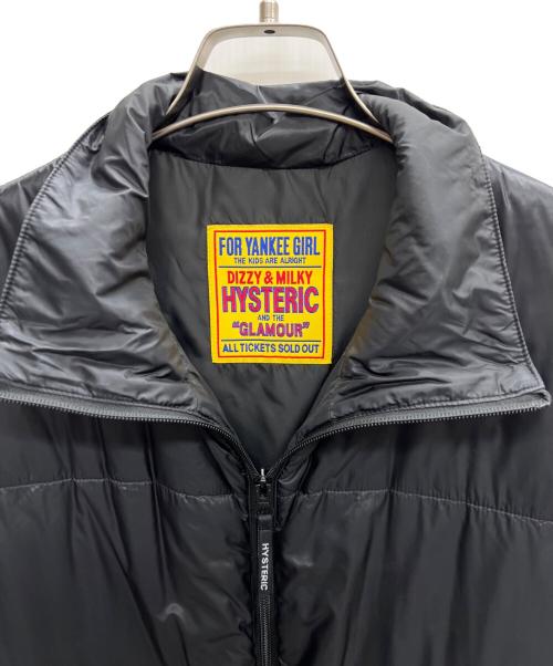 Hysteric Glamour（ヒステリックグラマー）Hysteric Glamour (ヒステリックグラマー) 中綿ベスト ブラック サイズ:Freeの古着・服飾アイテム