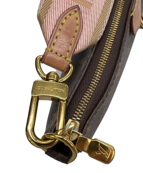LOUIS VUITTON（ルイ ヴィトン）LOUIS VUITTON (ルイ ヴィトン) ミュルティ ポシェット アクセソワール ローズクレールの古着・服飾アイテム