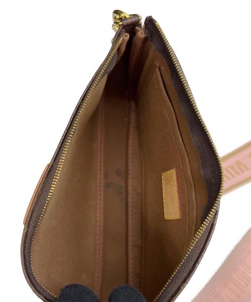 LOUIS VUITTON（ルイ ヴィトン）LOUIS VUITTON (ルイ ヴィトン) ミュルティ ポシェット アクセソワール ローズクレールの古着・服飾アイテム
