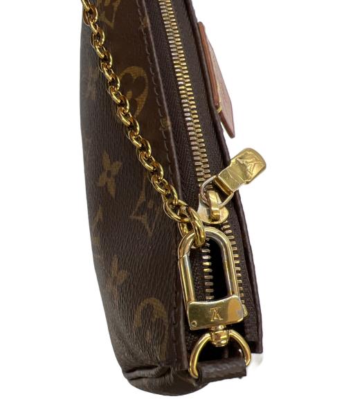LOUIS VUITTON（ルイ ヴィトン）LOUIS VUITTON (ルイ ヴィトン) ミュルティ ポシェット アクセソワール ローズクレールの古着・服飾アイテム