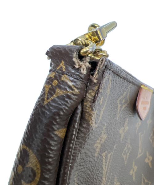 LOUIS VUITTON（ルイ ヴィトン）LOUIS VUITTON (ルイ ヴィトン) ミュルティ ポシェット アクセソワール ローズクレールの古着・服飾アイテム