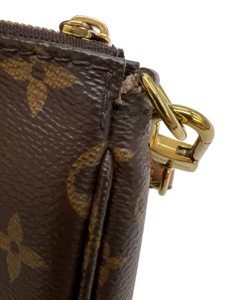 LOUIS VUITTON（ルイ ヴィトン）LOUIS VUITTON (ルイ ヴィトン) ミュルティ ポシェット アクセソワール ローズクレールの古着・服飾アイテム