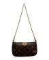 中古・古着 LOUIS VUITTON (ルイ ヴィトン) ミュルティ ポシェット アクセソワール ローズクレール：130000円