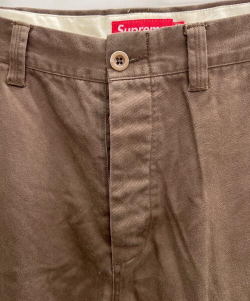SUPREME（シュプリーム）SUPREME (シュプリーム) チノパン ブラウン サイズ:36の古着・服飾アイテム