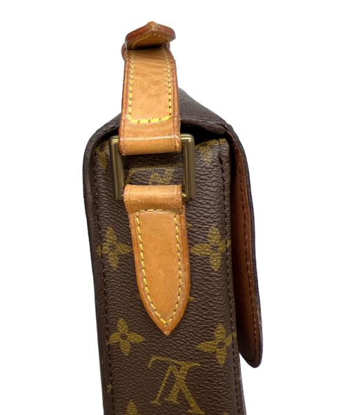 LOUIS VUITTON（ルイ ヴィトン）LOUIS VUITTON (ルイ ヴィトン) ショルダーポーチ ブラウン×オレンジの古着・服飾アイテム