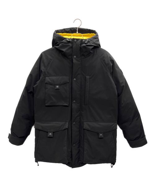 ZANTER（ザンター）ZANTER (ザンター) ダウンジャケット ブラック×イエロー サイズ:不明の古着・服飾アイテム