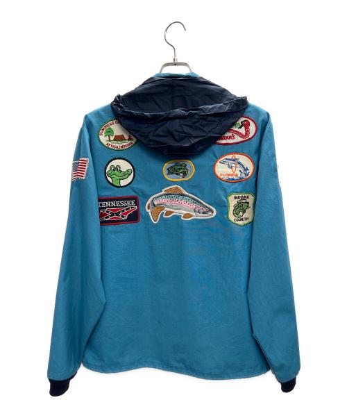 DUXBAK（ダックスバック）DUXBAK (ダックスバック) ジップアップジャケット スカイブルー サイズ:Mの古着・服飾アイテム