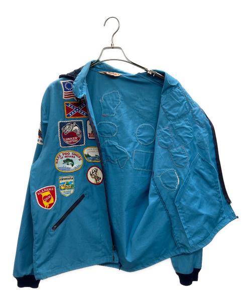 DUXBAK（ダックスバック）DUXBAK (ダックスバック) ジップアップジャケット スカイブルー サイズ:Mの古着・服飾アイテム