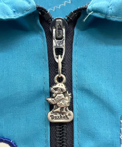 DUXBAK（ダックスバック）DUXBAK (ダックスバック) ジップアップジャケット スカイブルー サイズ:Mの古着・服飾アイテム