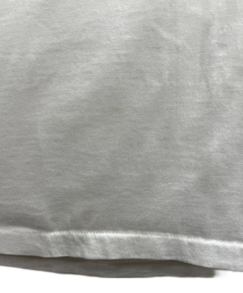 Hanes（ヘインズ）Hanes (ヘインズ) 半袖カットソー ホワイト×レッド サイズ:XLの古着・服飾アイテム