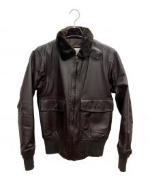 U'S NAVY（ユーエスネイビー）の古着「G-1ジャケット」｜ブラウン