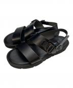 toshinosuke takegaharaトシノスケ タケガハラ）の古着「S.S.BELT SANDALS」｜ブラック