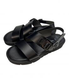 toshinosuke takegahara（トシノスケ タケガハラ）の古着「S.S.BELT SANDALS」｜ブラック