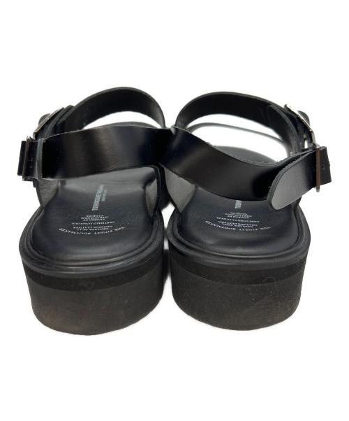 toshinosuke takegahara（トシノスケ タケガハラ）toshinosuke takegahara (トシノスケ タケガハラ) S.S.BELT SANDALS ブラック サイズ:不明の古着・服飾アイテム
