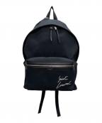 Saint Laurent Parisサンローランパリ）の古着「リュック」｜ブラック