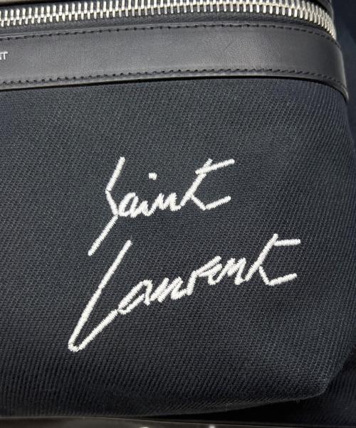 Saint Laurent Paris（サンローランパリ）Saint Laurent Paris (サンローランパリ) リュック ブラックの古着・服飾アイテム