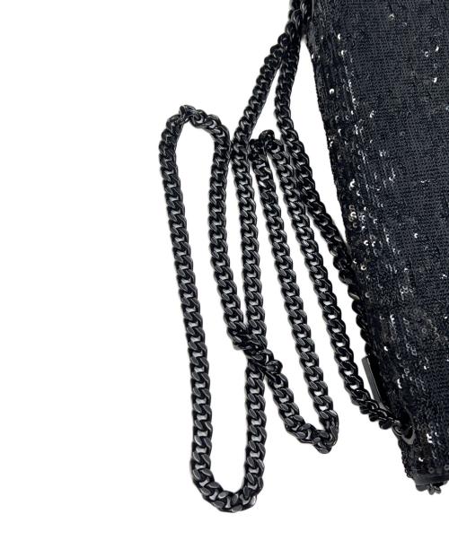 Saint Laurent Paris（サンローランパリ）Saint Laurent Paris (サンローランパリ) チェーンショルダーバッグ ケイト スパンコール ブラックの古着・服飾アイテム