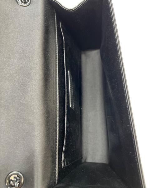 Saint Laurent Paris（サンローランパリ）Saint Laurent Paris (サンローランパリ) チェーンショルダーバッグ ケイト スパンコール ブラックの古着・服飾アイテム