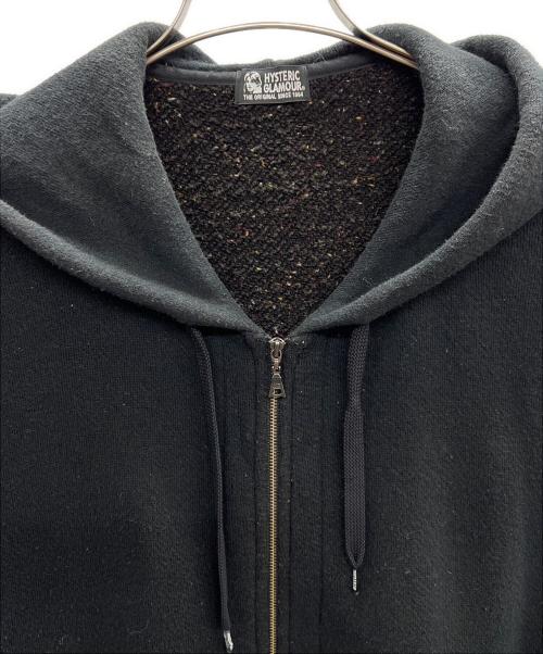 Hysteric Glamour（ヒステリックグラマー）Hysteric Glamour (ヒステリックグラマー) ジップパーカー ブラック サイズ:Freeの古着・服飾アイテム