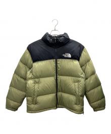 THE NORTH FACE（ザ ノース フェイス）の古着「ダウンジャケット」｜オリーブ×ブラック