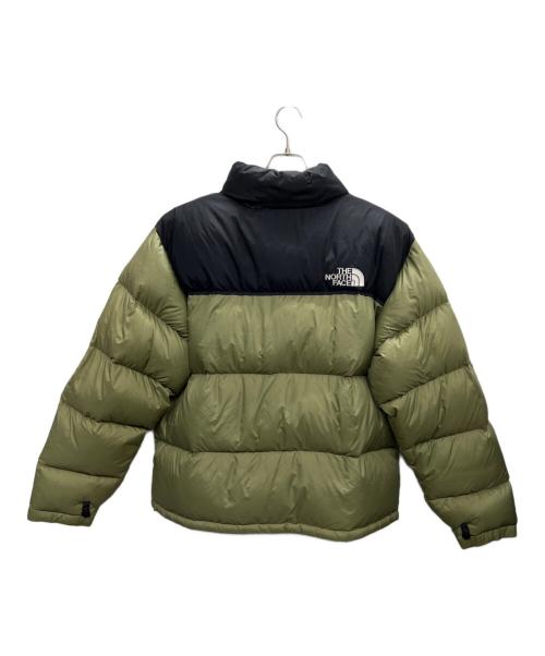 THE NORTH FACE（ザ ノース フェイス）THE NORTH FACE (ザ ノース フェイス) ダウンジャケット オリーブ×ブラック サイズ:Lの古着・服飾アイテム