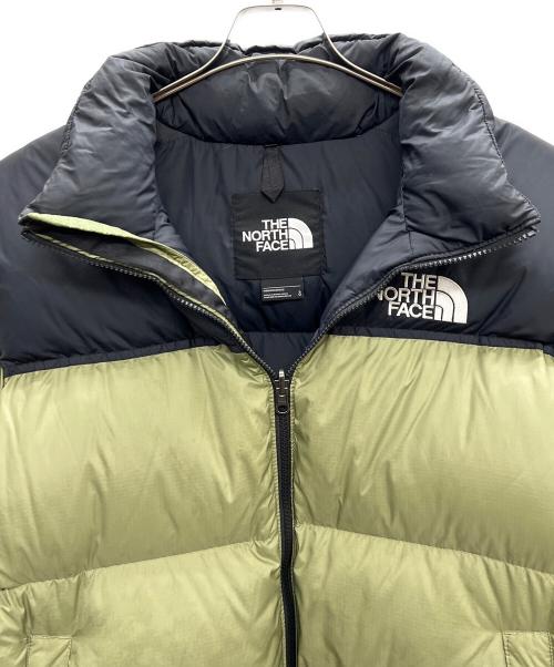 THE NORTH FACE（ザ ノース フェイス）THE NORTH FACE (ザ ノース フェイス) ダウンジャケット オリーブ×ブラック サイズ:Lの古着・服飾アイテム