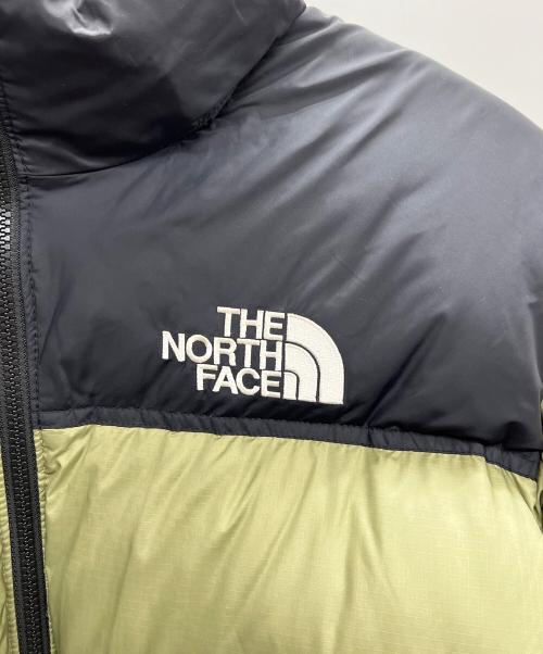 THE NORTH FACE（ザ ノース フェイス）THE NORTH FACE (ザ ノース フェイス) ダウンジャケット オリーブ×ブラック サイズ:Lの古着・服飾アイテム