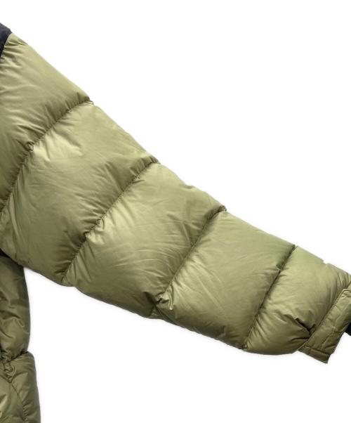 THE NORTH FACE（ザ ノース フェイス）THE NORTH FACE (ザ ノース フェイス) ダウンジャケット オリーブ×ブラック サイズ:Lの古着・服飾アイテム