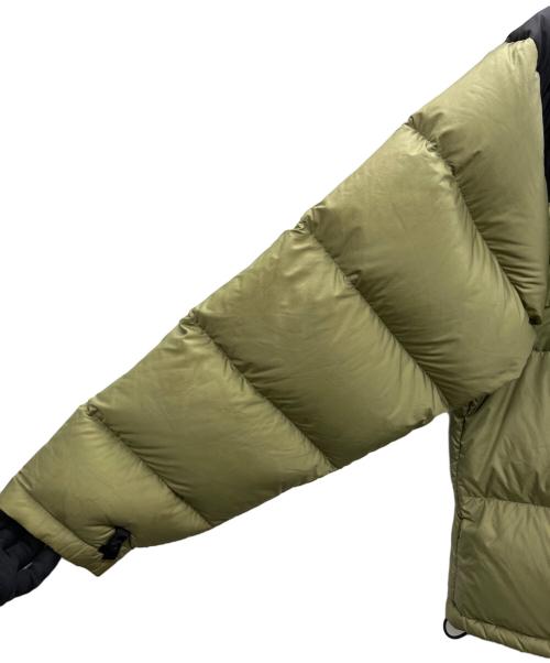 THE NORTH FACE（ザ ノース フェイス）THE NORTH FACE (ザ ノース フェイス) ダウンジャケット オリーブ×ブラック サイズ:Lの古着・服飾アイテム