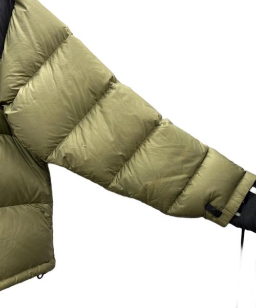 THE NORTH FACE（ザ ノース フェイス）THE NORTH FACE (ザ ノース フェイス) ダウンジャケット オリーブ×ブラック サイズ:Lの古着・服飾アイテム